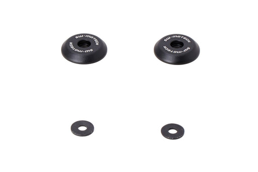 SW-Motech Bar End Mirror Mounting Kit - Left, Right, Black