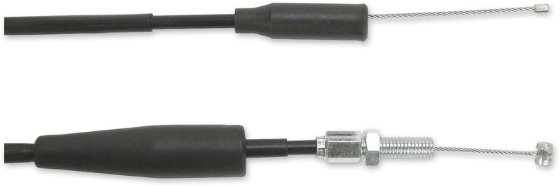 Moose Offroad Hard-parts Black Vinyl Throttle Cable - Black, Flat - 45-1015
