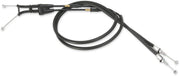 Moose Offroad Hard-parts Black Vinyl Throttle Cable - Black, Flat - 45-1032