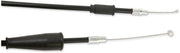 Moose Offroad Hard-parts Black Vinyl Throttle Cable - Black, Flat - 45-1049