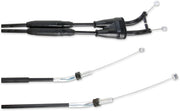 Moose Offroad Hard-parts Black Vinyl Throttle Cable - Black, Flat - 45-1053