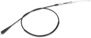 Moose Offroad Hard-parts Black Vinyl Throttle Cable - Black, Flat - 45-1070