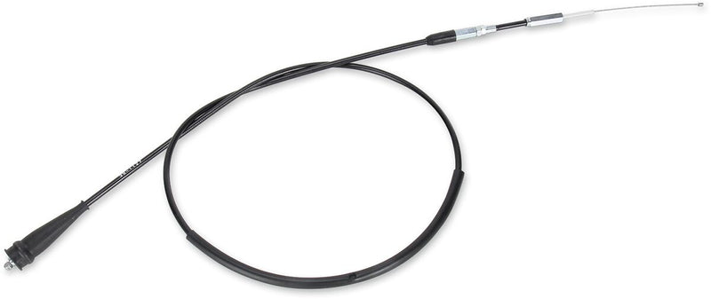 Moose Offroad Hard-parts Black Vinyl Throttle Cable - Black, Flat - 45-1070