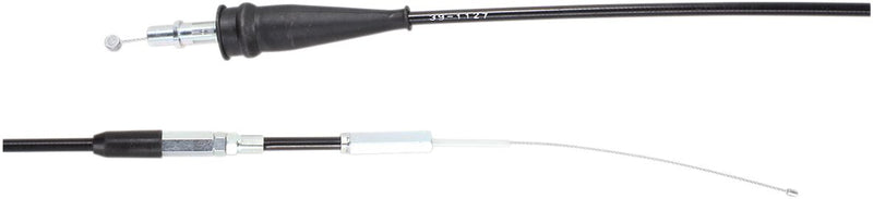 Moose Offroad Hard-parts Black Vinyl Throttle Cable - Black, Flat - 45-1070