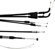 Moose Offroad Hard-parts Black Vinyl Throttle Cable - Black, Flat - 45-1170