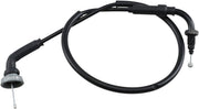 Moose Offroad Hard-parts Black Vinyl Throttle Cable - Black, Flat - 45-1170