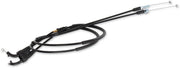 Moose Offroad Hard-parts Black Vinyl Throttle Cable - Black, Flat - 45-1172