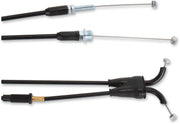 Moose Offroad Hard-parts Black Vinyl Throttle Cable - Black, Flat - 45-1172
