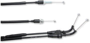 Moose Offroad Hard-parts Black Vinyl Throttle Cable - Black, Flat - 45-1176
