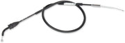 Moose Offroad Hard-parts Black Vinyl Throttle Cable - Black, Flat - 45-1195