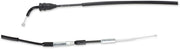 Moose Offroad Hard-parts Black Vinyl Throttle Cable - Black, Flat - 45-1195