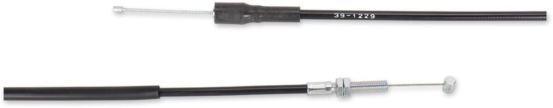 Moose Offroad Hard-parts Black Vinyl Throttle Cable - Black, Flat - 45-1203