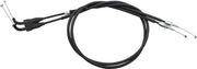 Moose Offroad Hard-parts Black Vinyl Throttle Cable - Black, Flat - 45-1273