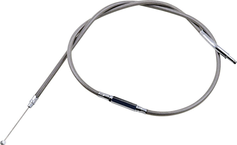 Motion Pro Armor Coat Stainless Steel Clutch Cable - Chrome - 65-0262