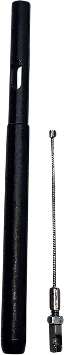 FAT Baggers INC. EZ Install Clutch Cable Extension - +15,2 cm (6") - Black, Silver