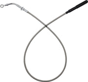 FAT Baggers INC. EZ Install Upper Clutch Cable - +15,2 cm (6") - Chrome, Polished, Silver - 118006-C