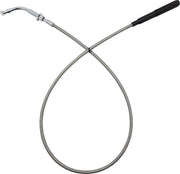 FAT Baggers INC. EZ Install Upper Clutch Cable - +15,2 cm (6") - Chrome, Polished, Silver - 108006-C