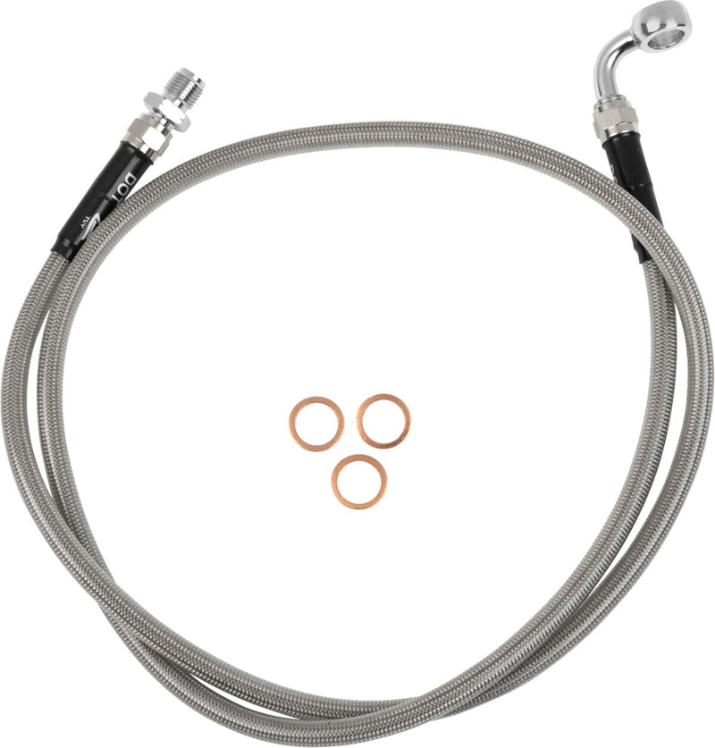 Moose Offroad Hard-parts Stainless Steel Braided Clutch Line - Hydraulic - G06-3-004/P