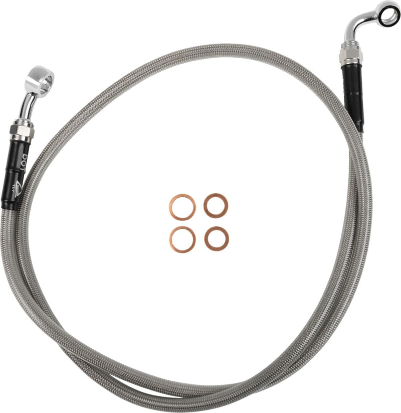 Moose Offroad Hard-parts Stainless Steel Braided Clutch Line - Hydraulic - H01-3-021/P