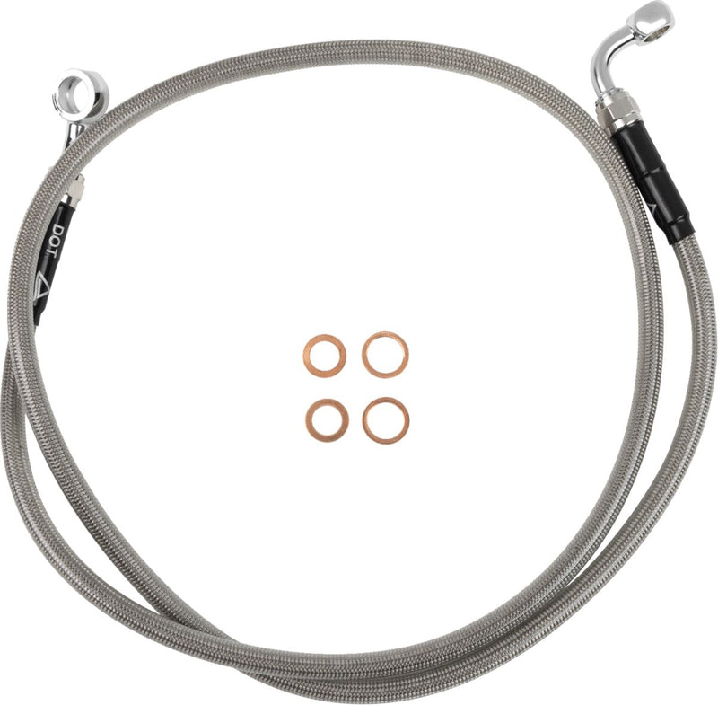 Moose Offroad Hard-parts Stainless Steel Braided Clutch Line - Hydraulic - H01-3-025/P