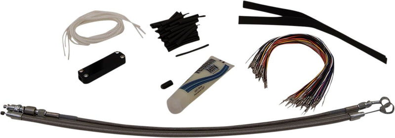 FAT Baggers INC. Control Installation Kit - Polished, Silver - 109114