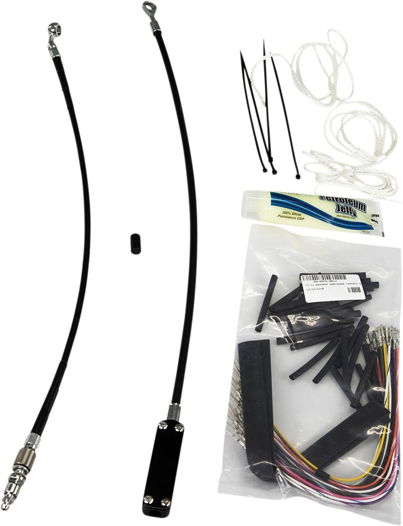 FAT Baggers INC. Control Installation Kit - Black - 109116-B
