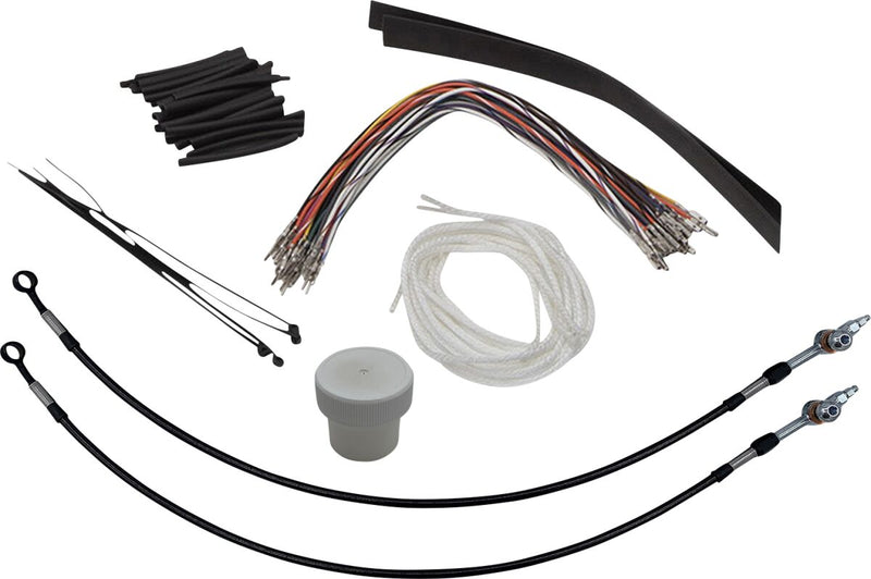 FAT Baggers INC. Control Installation Kit - Black - 109714-B