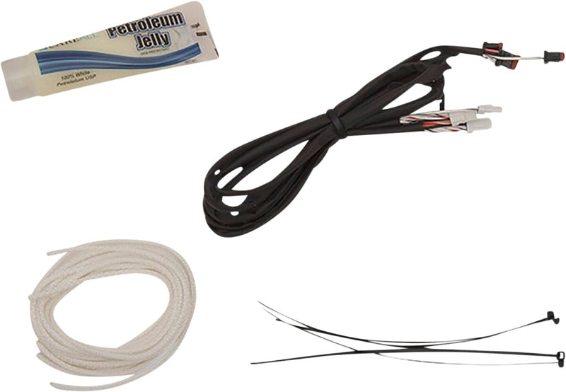 FAT Baggers INC. Control Installation Kit - Polished, Silver - 109212