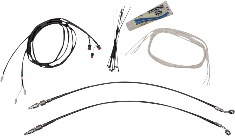FAT Baggers INC. Control Installation Kit - Black - 109214-B