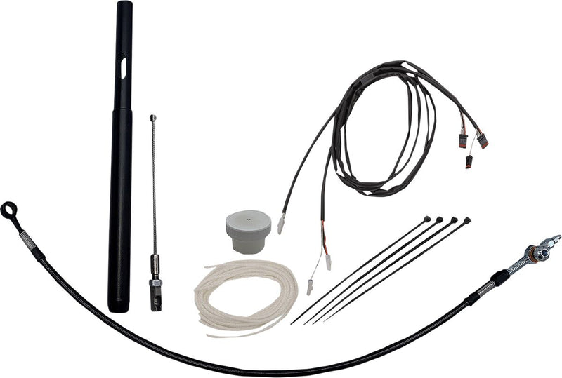FAT Baggers INC. Control Installation Kit - Black - 109014-B