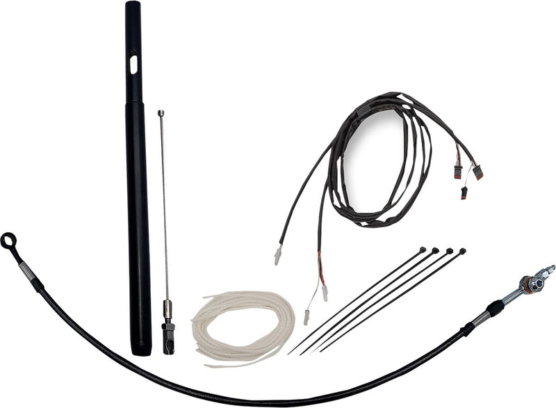 FAT Baggers INC. Control Installation Kit - Black - 109016-B