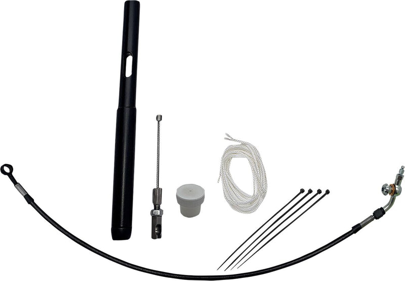 FAT Baggers INC. Control Installation Kit - Black - 109914-B