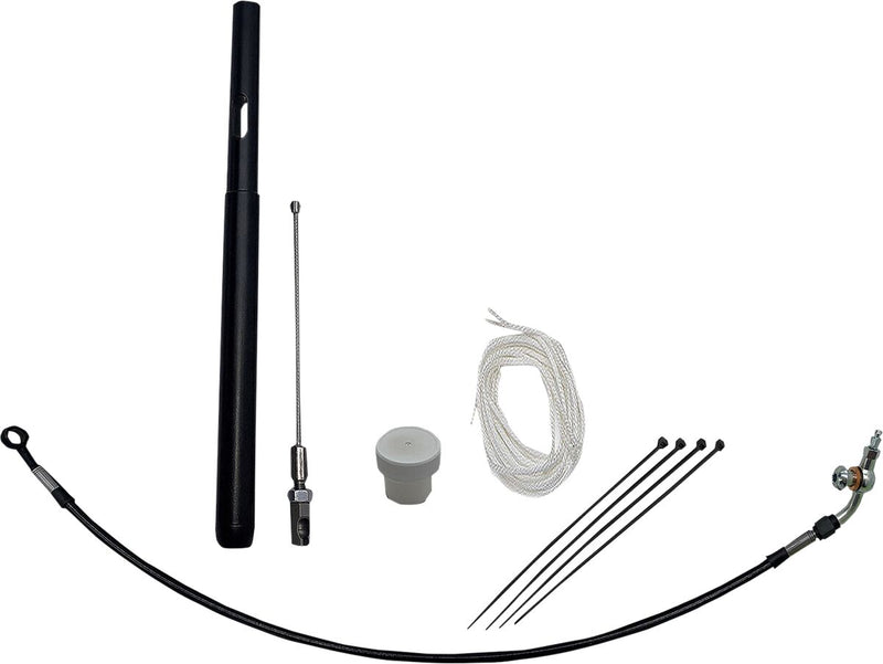 FAT Baggers INC. Control Installation Kit - Black - 109916-B