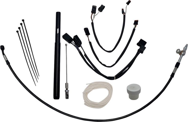 FAT Baggers INC. Control Installation Kit - Black - 109516-B