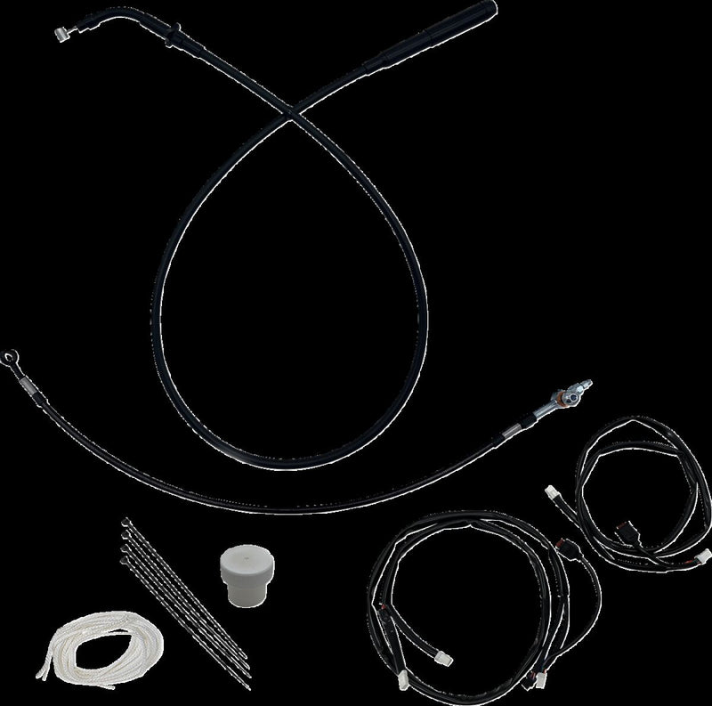 FAT Baggers INC. EZ Install Kit - Black - 149014-B