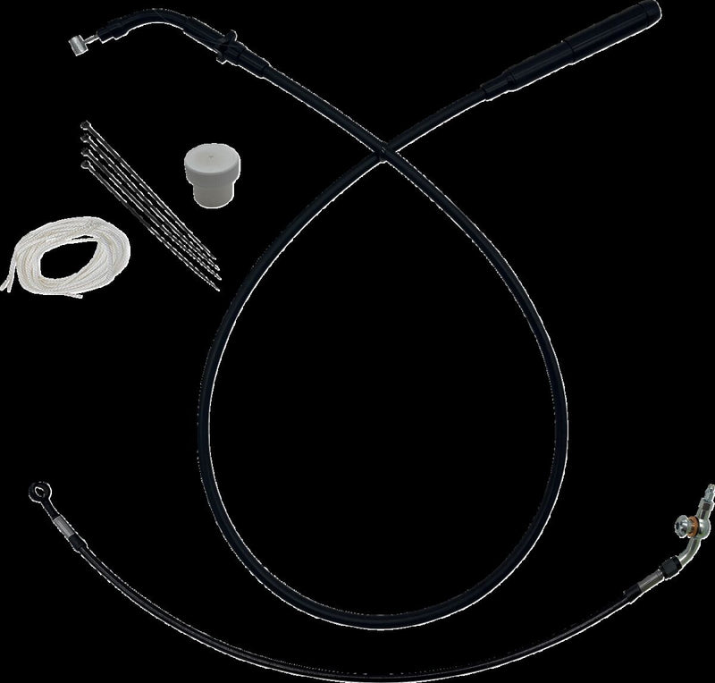 FAT Baggers INC. EZ Install Kit - Black - 149914-B