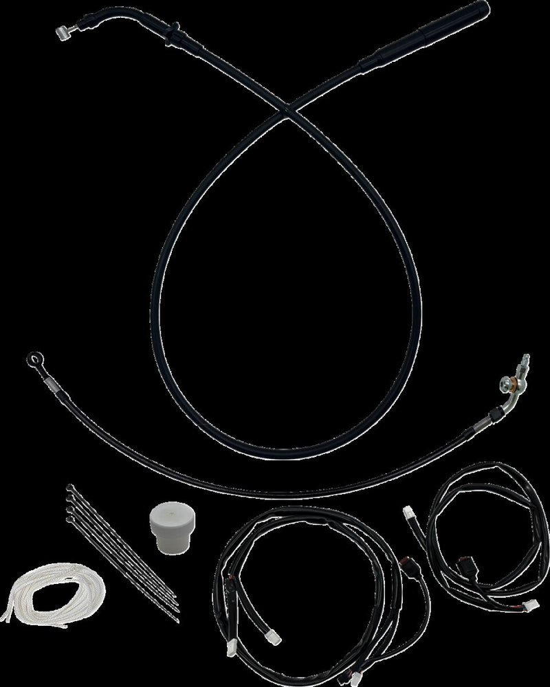 FAT Baggers INC. EZ Install Kit - Black - 149916-B