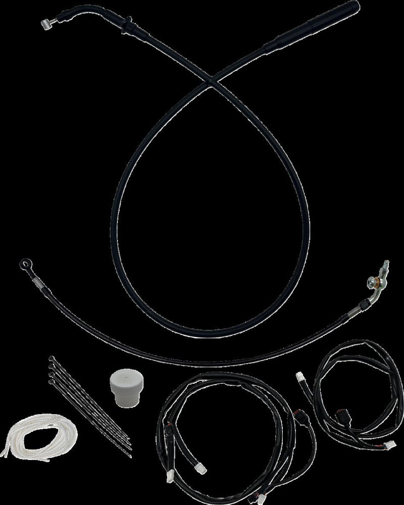 FAT Baggers INC. EZ Install Kit - Black - 149918-B