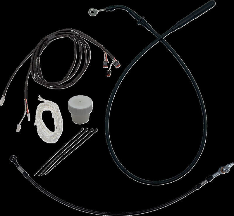 FAT Baggers INC. EZ Install Kit - Black - 119014-B