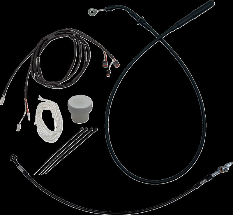 FAT Baggers INC. EZ Install Kit - Black - 119016-B