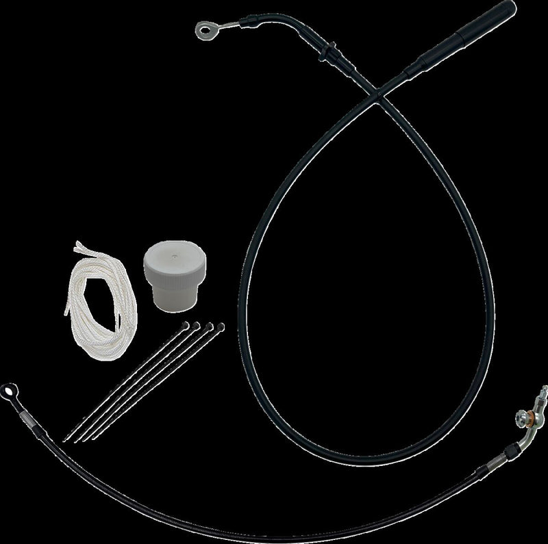 FAT Baggers INC. EZ Install Kit - Black - 119914-B