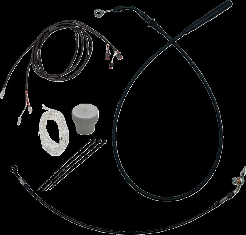 FAT Baggers INC. EZ Install Kit - Black - 119918-B