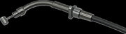 FAT Baggers INC. EZ Install Upper Clutch Cable - +10 cm (4") - Polished, Silver - 108004