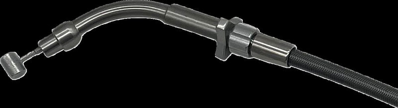 FAT Baggers INC. EZ Install Upper Clutch Cable - +25,4 cm (10") - Polished, Silver - 108010