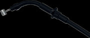 FAT Baggers INC. EZ Install Upper Clutch Cable - +10 cm (4") - Black - 108004-B