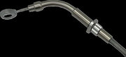FAT Baggers INC. EZ Install Upper Clutch Cable - +51 mm (2") - Polished, Silver - 118002