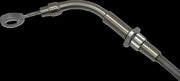 FAT Baggers INC. EZ Install Upper Clutch Cable - +20,3 cm (8") - Polished, Silver - 118008