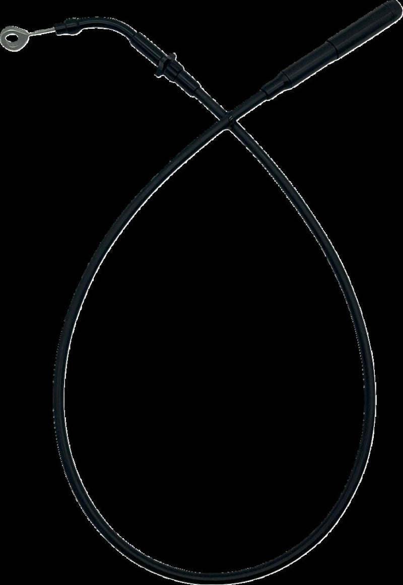 FAT Baggers INC. EZ Install Upper Clutch Cable - +20,3 cm (8") - Black - 118008-B