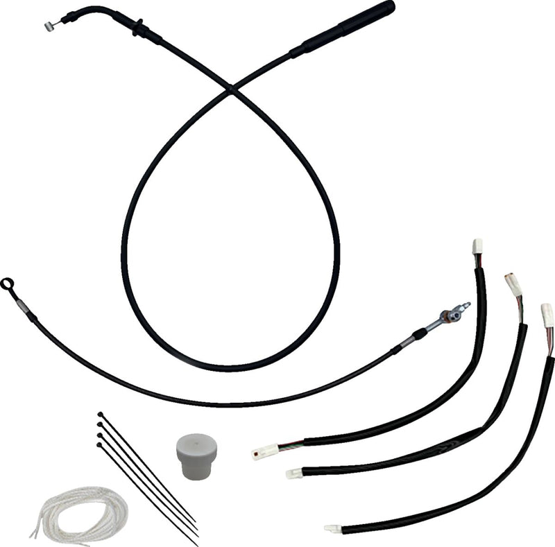 FAT Baggers INC. EZ Install Kit - Black - 149011-B
