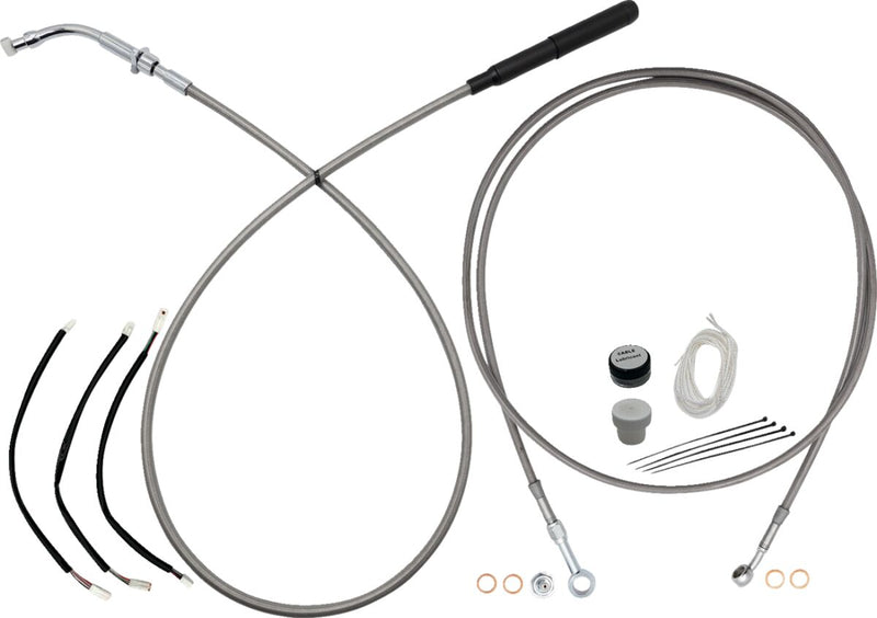FAT Baggers INC. EZ Install Kit - Chrome, Polished - 249010-C